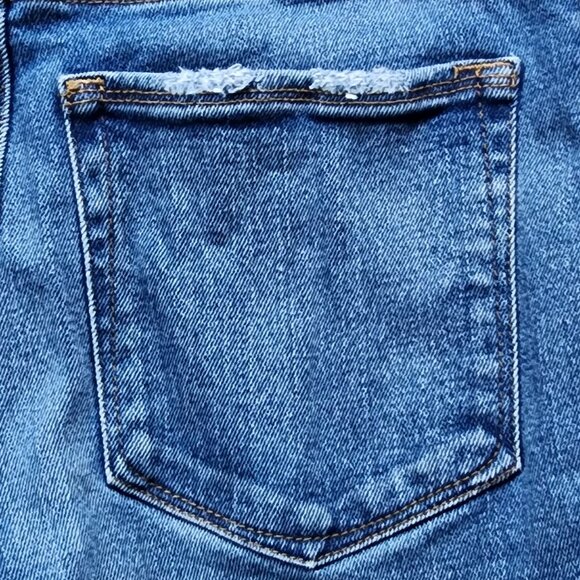 Good American Medium Wash Straight Leg Jeans Size 2/26 - Picture 16 of 16
